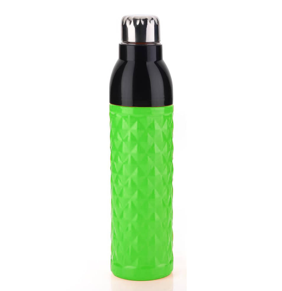 Swaraa Kitchenware Multicolour Plastic Water Bottle 1000 mL ( Set of 1 ) Swaraa Kitchenware Multicolour Plastic Water Bottle 1000 mL ( Set of 1 )