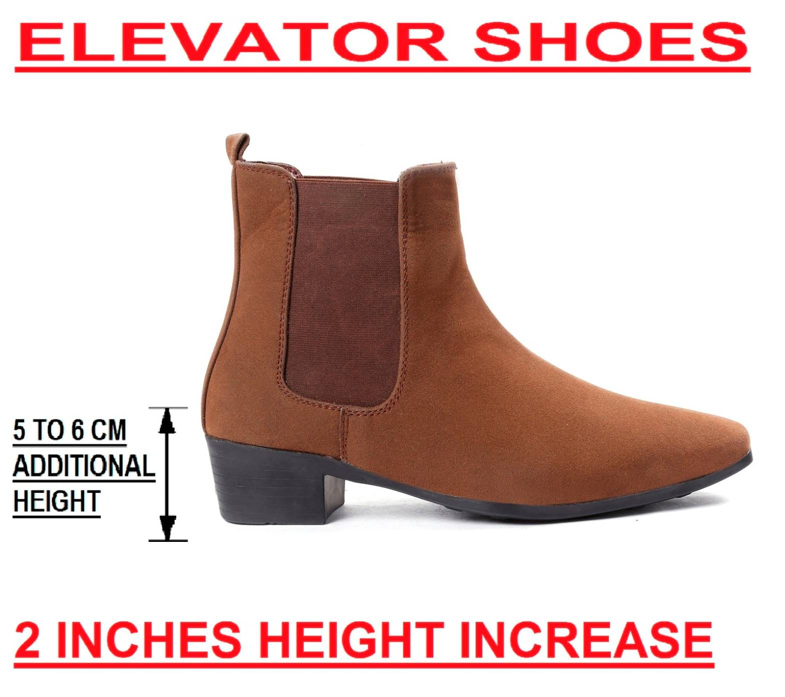     			YUVRATO BAXI Brown Men's Chelsea Boots