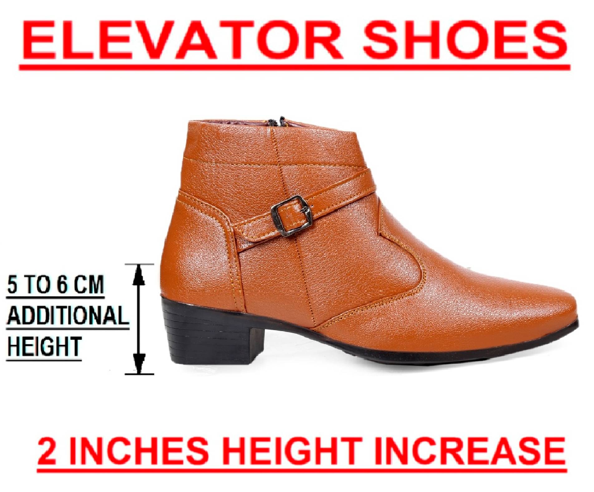     			YUVRATO BAXI Tan Men's Formal Boots