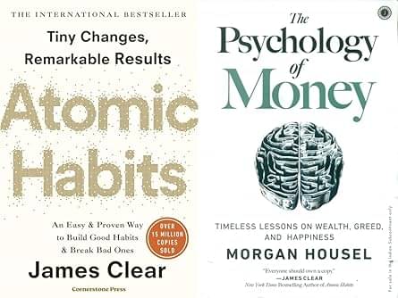     			Atomic Habits + The Psychology Of Money Combo bookset