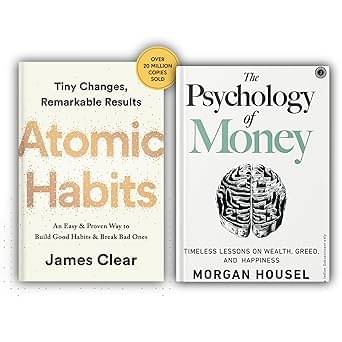     			Atomic Habits + The Psychology of Money Combo of 2
