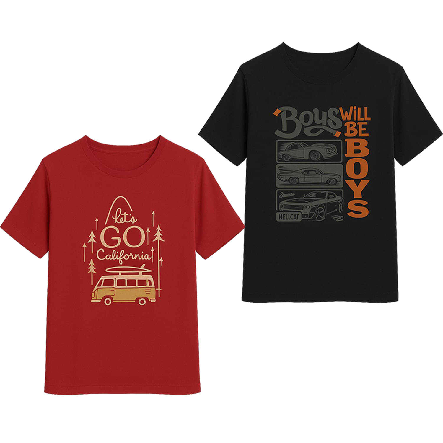     			CUTE TREND Pack of 3 Boys Cotton T-Shirt ( Multicolor 2 )