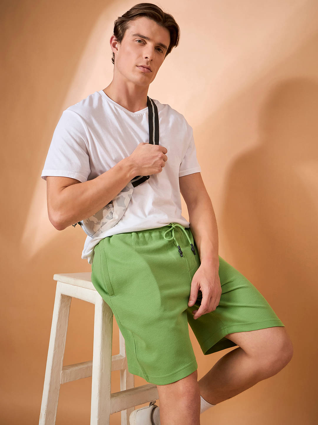 Club York Green Cotton Blend Men's Shorts ( Pack of 1 )     			Club York Green Cotton Blend Men's Shorts ( Pack of 1 )