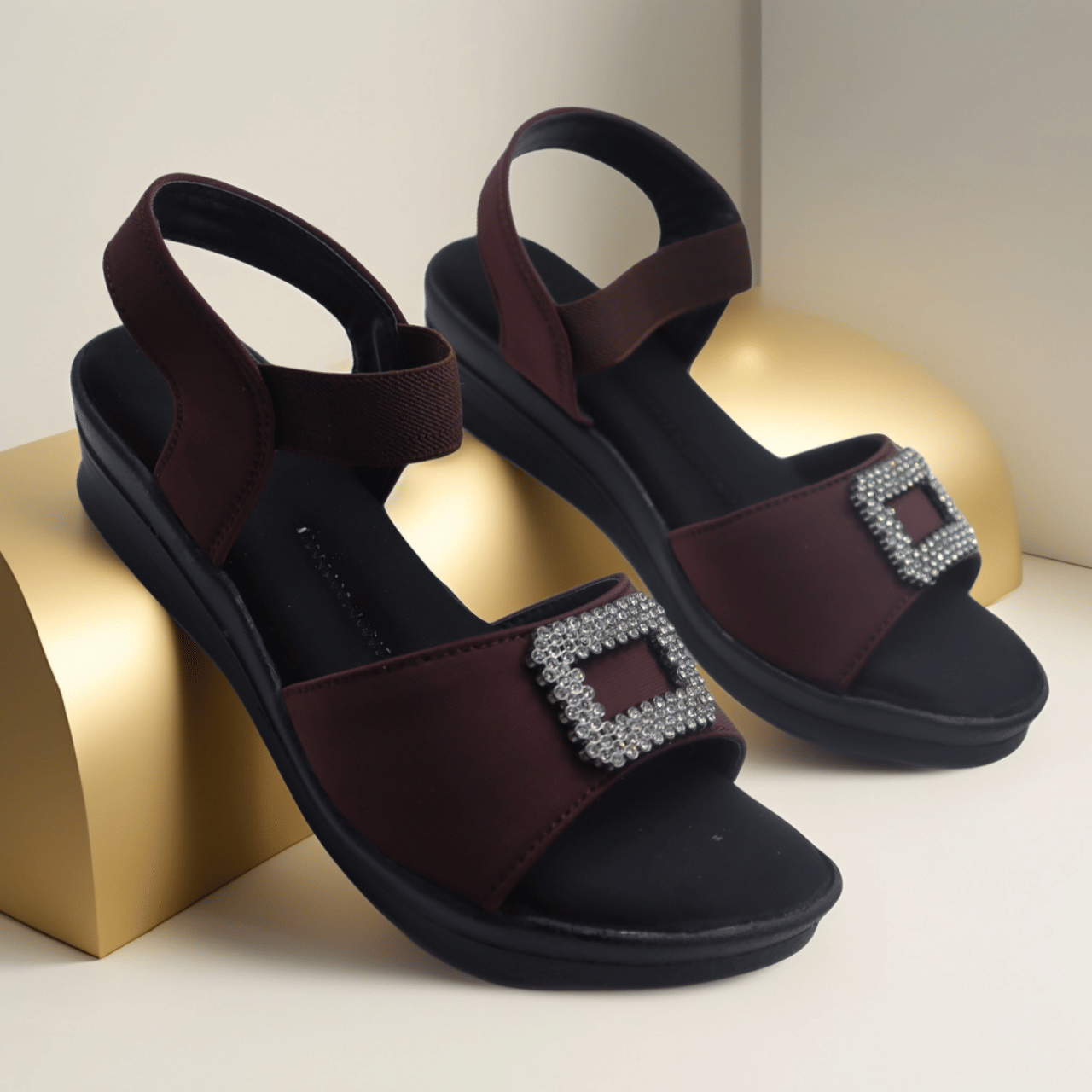 Dream Makers Black Women's Sandal Heels - Heels | Buy online on ZillyBuy