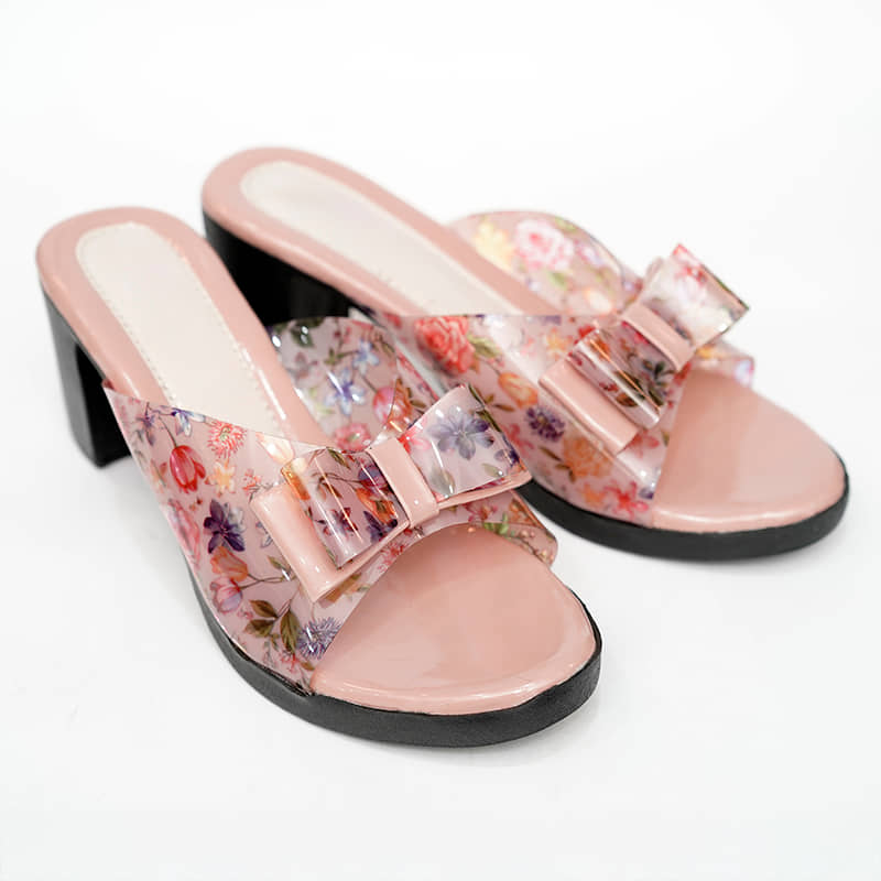 Dream Makers Pink Women's Slip On Heels - Heels | Buy online on ZillyBuy