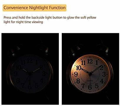     			FITAZA Analog Copper Circular Table Clock - Pack of 1