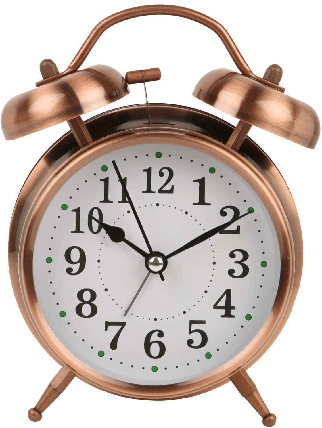     			FITAZA Analog Metal Circular Table Clock - Pack of 1