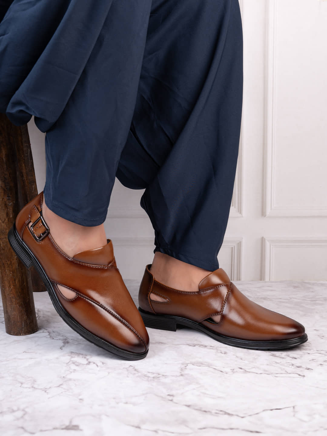 Fentacia - Brown Men's Sandals