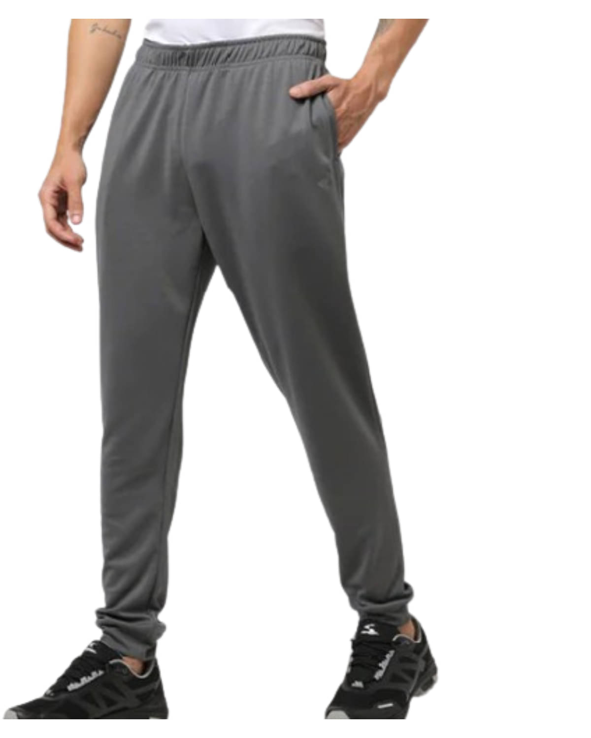Glito Light Grey Polyester Men's Joggers ( Pack of 1 ) Glito Light Grey Polyester Men's Joggers ( Pack of 1 )
