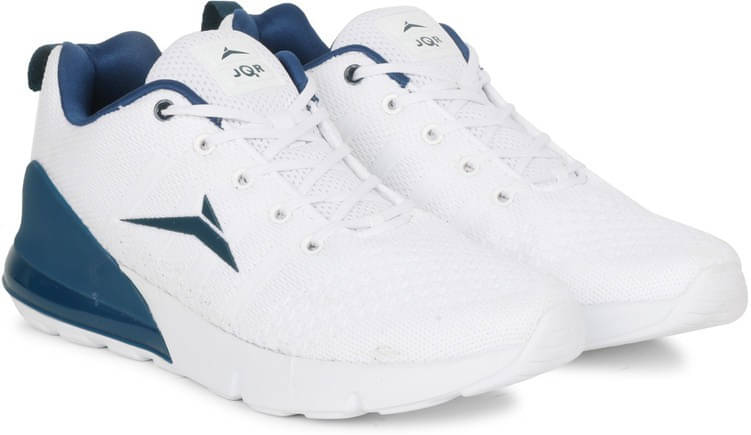 JQR HILTON PLUS White Men's Sports Running Shoes JQR HILTON PLUS White Men's Sports Running Shoes