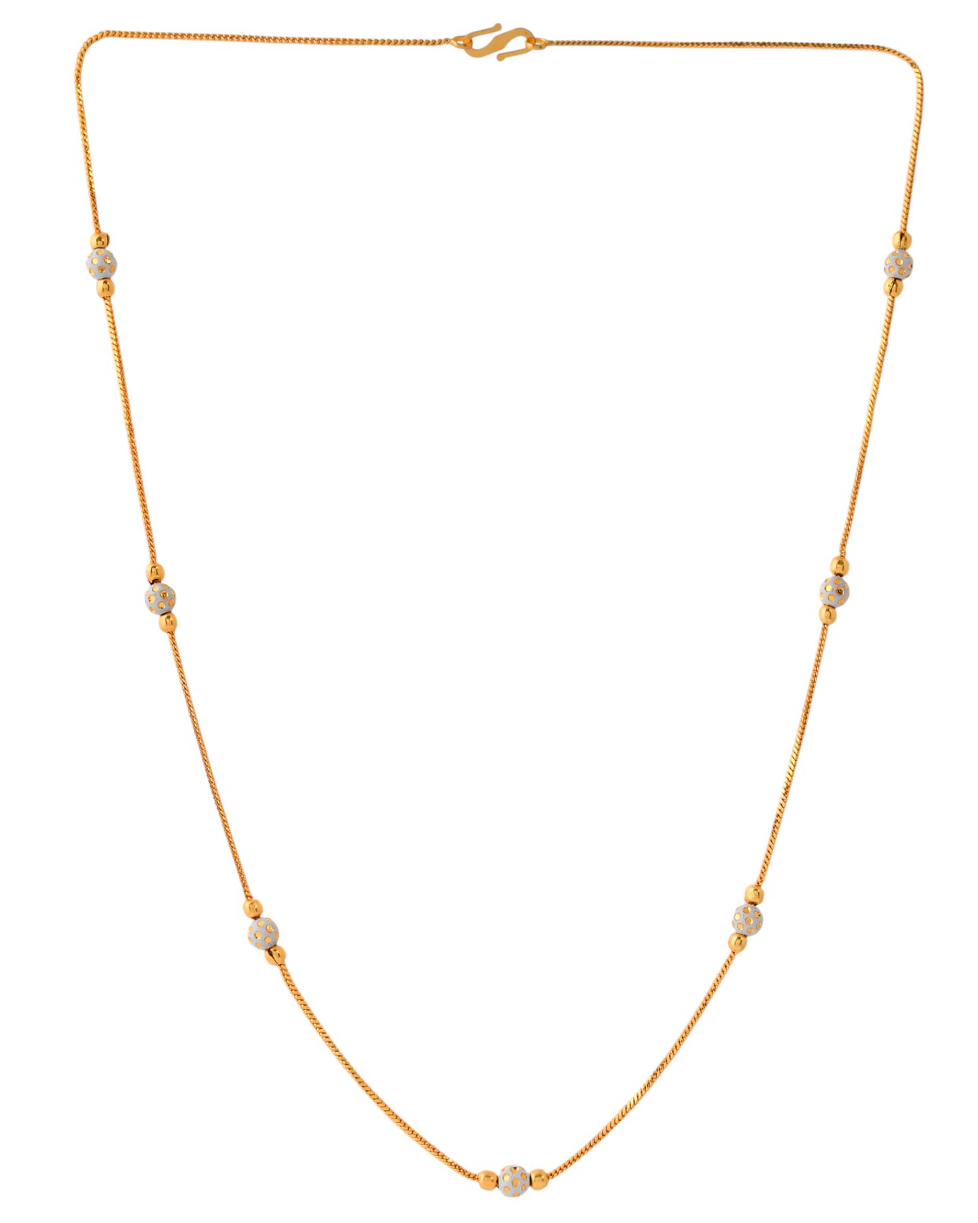 Jewels Nest Gold Plated Chain ( Set of 1 ) Jewels Nest Gold Plated Chain ( Set of 1 )
