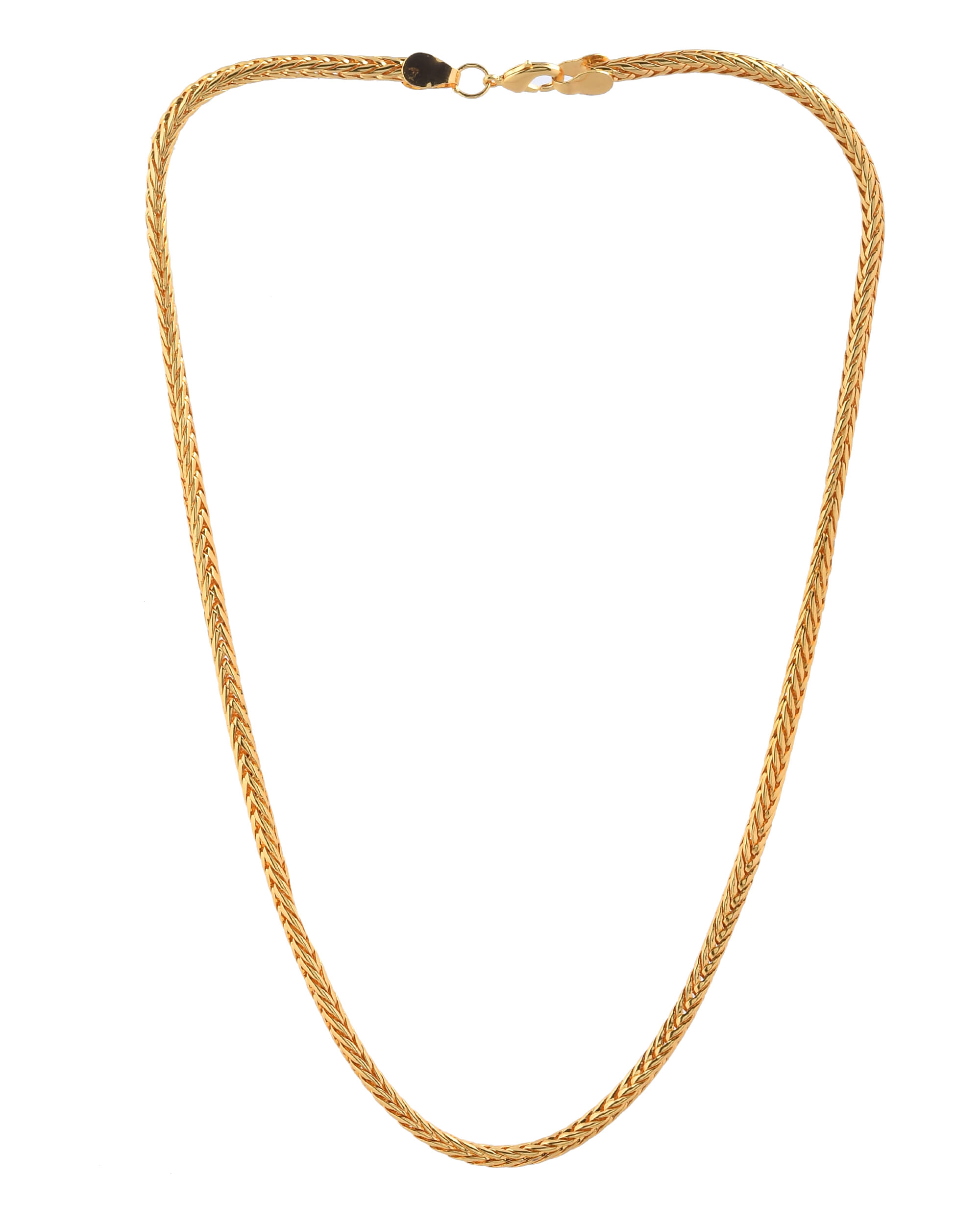 Jewels Nest Gold Plated Chain ( Set of 1 ) Jewels Nest Gold Plated Chain ( Set of 1 )