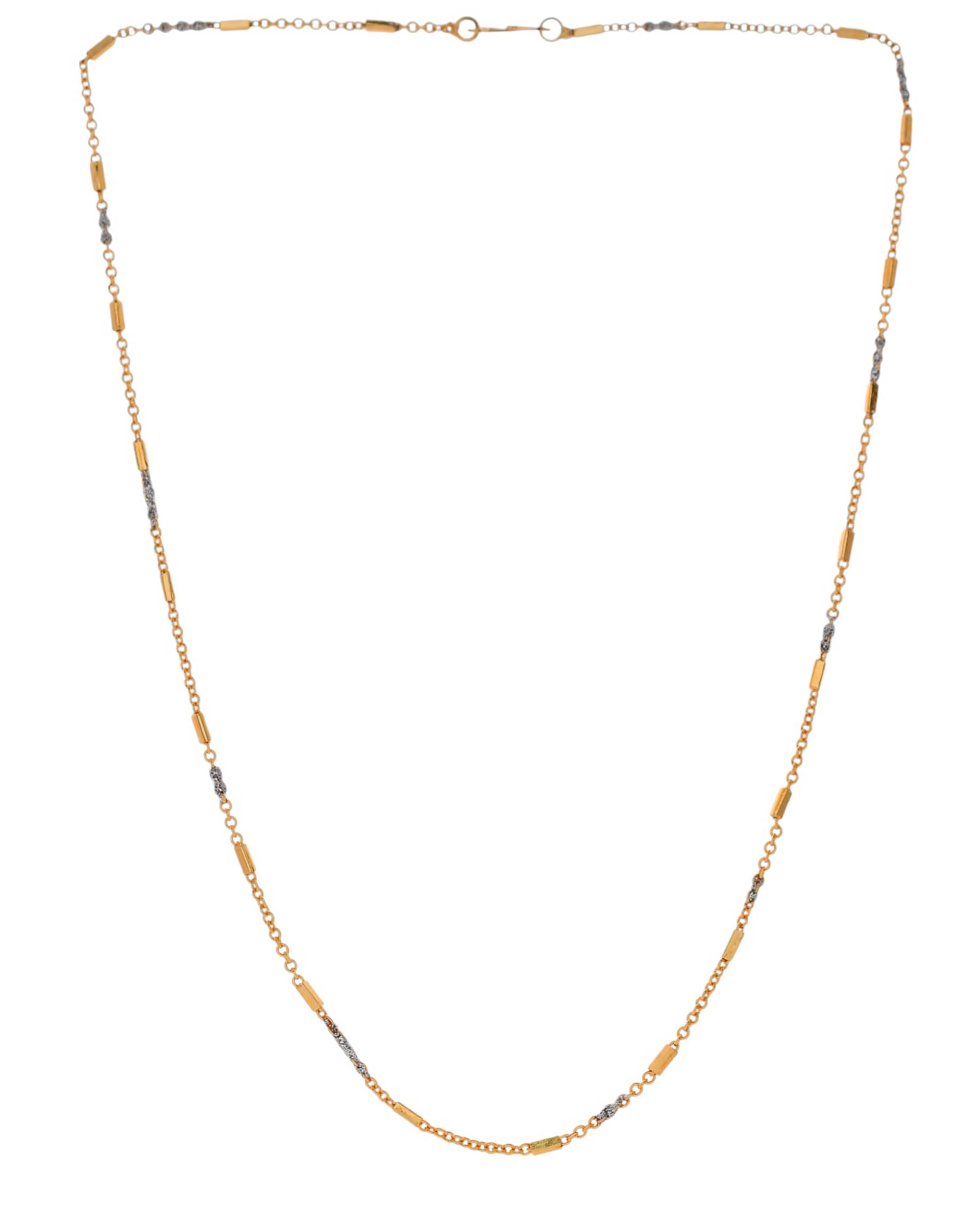     			Jewels Nest Gold Plated Chain ( Set of 1 )