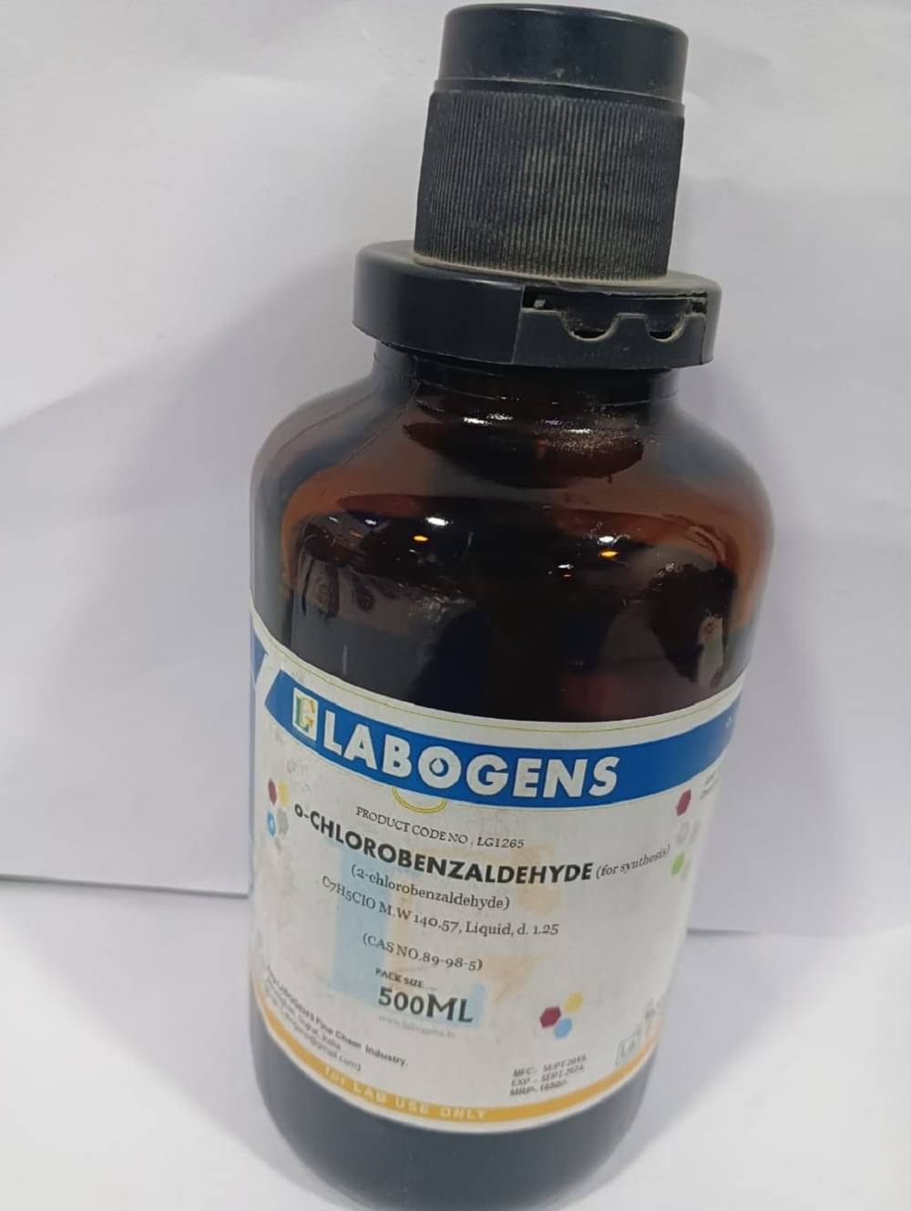     			LABOGENS 2-CHLOROBENZALDEHYDE For Synthesis 500ML