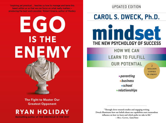 Mindset + Ego Is The Enemy Combo (Paperback, Carol Dweck & Ryan Holiday) (A/s Book Seller) Mindset + Ego Is The Enemy Combo (Paperback, Carol Dweck & Ryan Holiday) (A/s Book Seller)