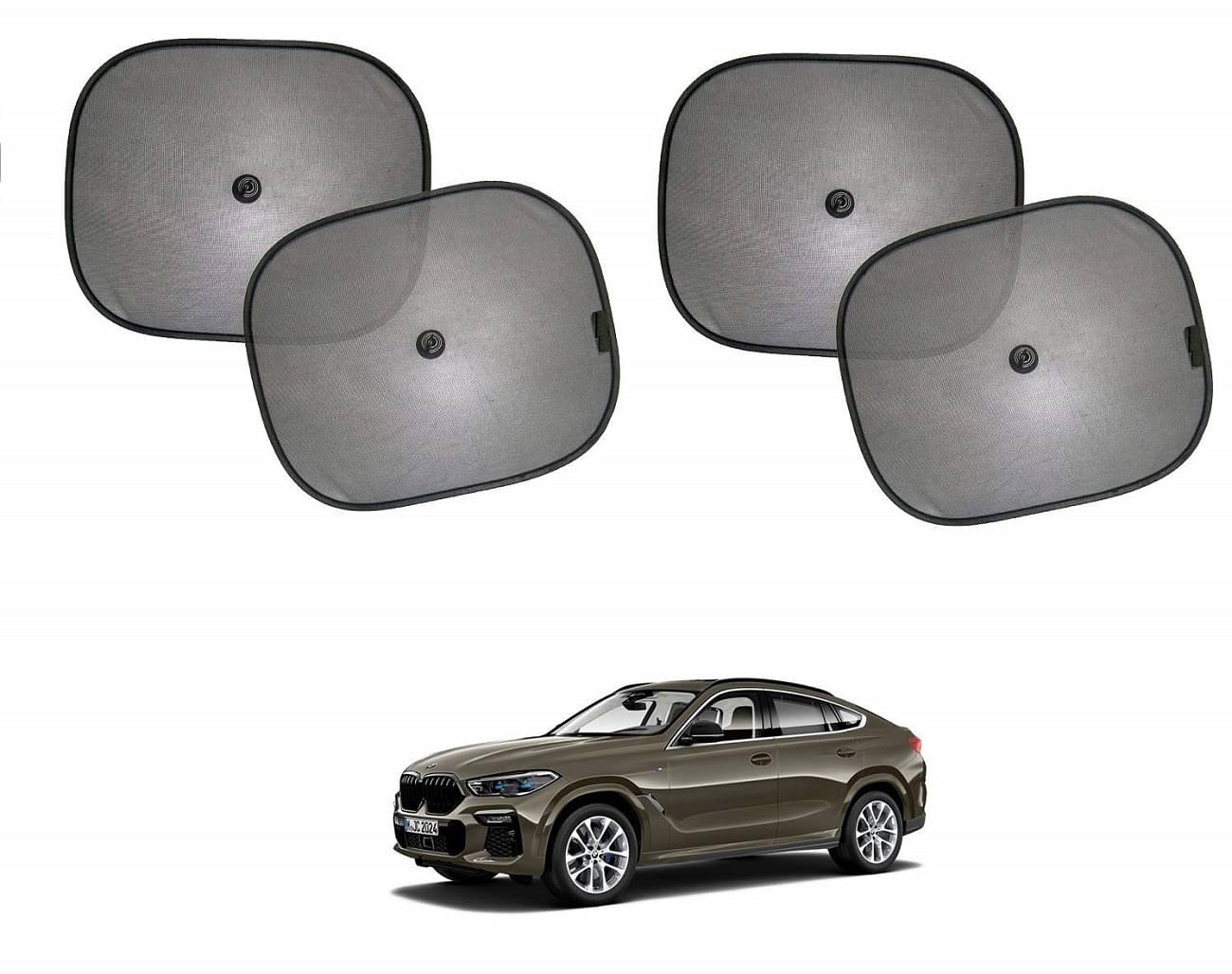 Penyan Car Window Curtain Sticky Sun Shades , Universal Fit Sunshades for Side Window, Rear Window Chipkoo, Color : Black, 4 Pieces Penyan Car Window Curtain Sticky Sun Shades , Universal Fit Sunshades for Side Window, Rear Window Chipkoo, Color : Black, 4 Pieces