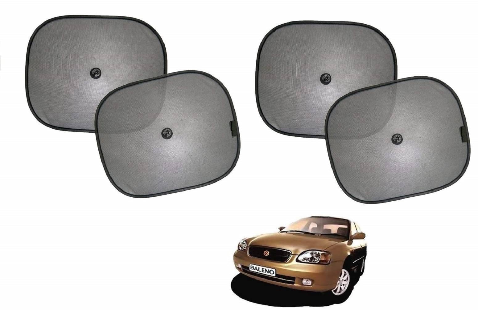 Penyan Car Window Curtain Sticky Sun Shades , Universal Fit Sunshades for Side Window, Rear Window Chipkoo, Color : Black, 4 Pieces Penyan Car Window Curtain Sticky Sun Shades , Universal Fit Sunshades for Side Window, Rear Window Chipkoo, Color : Black, 4 Pieces