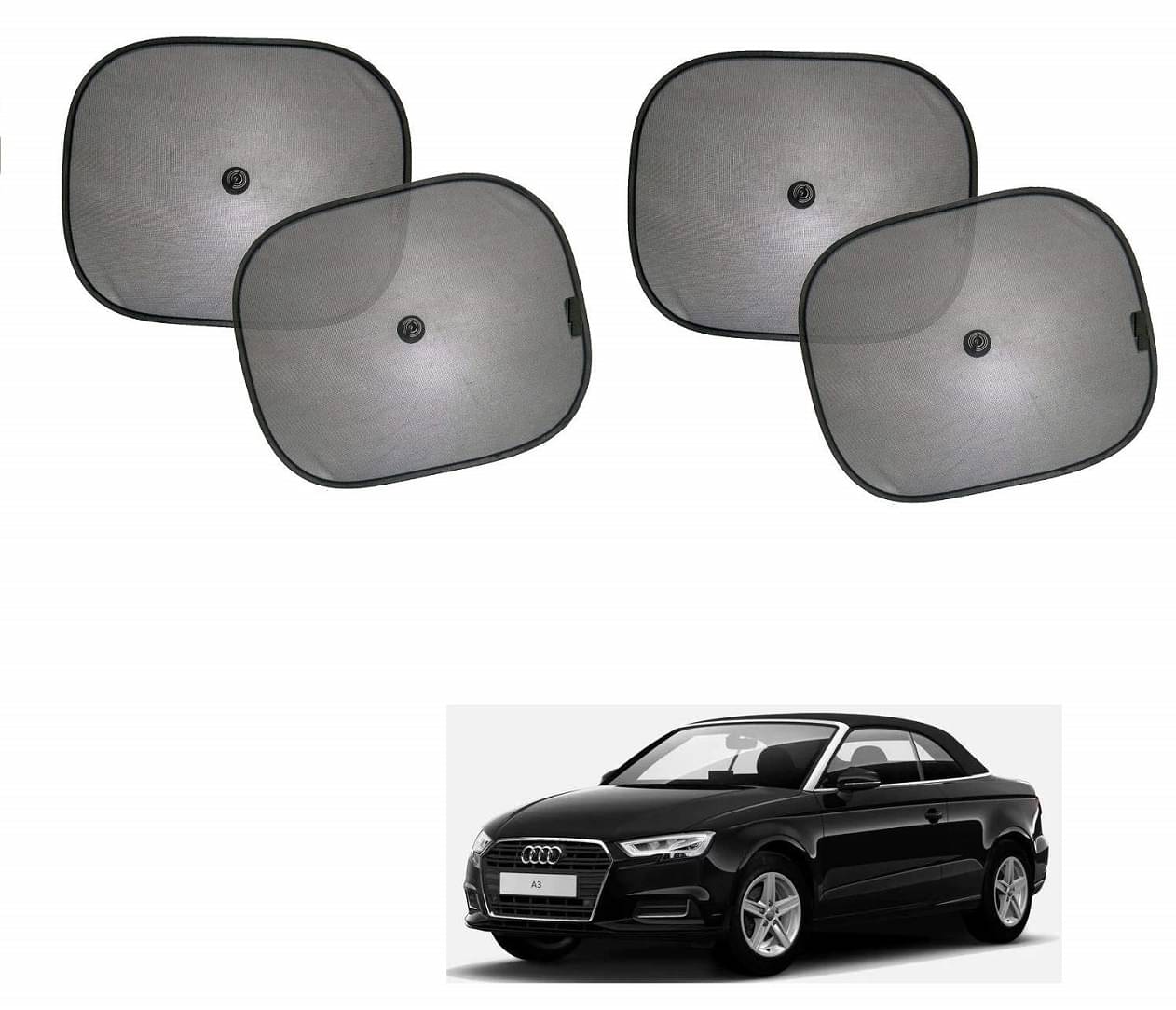 Penyan Car Window Curtain Sticky Sun Shades , Universal Fit Sunshades for Side Window, Rear Window Chipkoo, Color : Black, 4 Pieces Penyan Car Window Curtain Sticky Sun Shades , Universal Fit Sunshades for Side Window, Rear Window Chipkoo, Color : Black, 4 Pieces