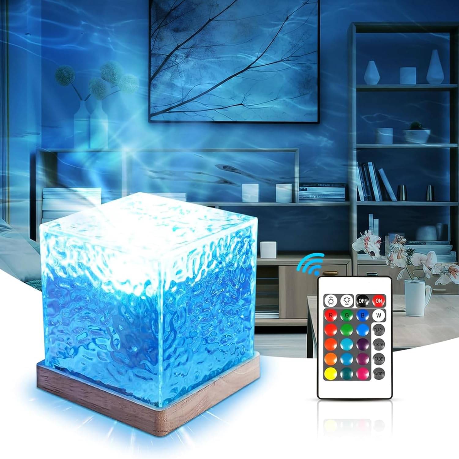     			RAMDEV ENTERPRISE Multicolor Night Lamp ( Pack of 1 )