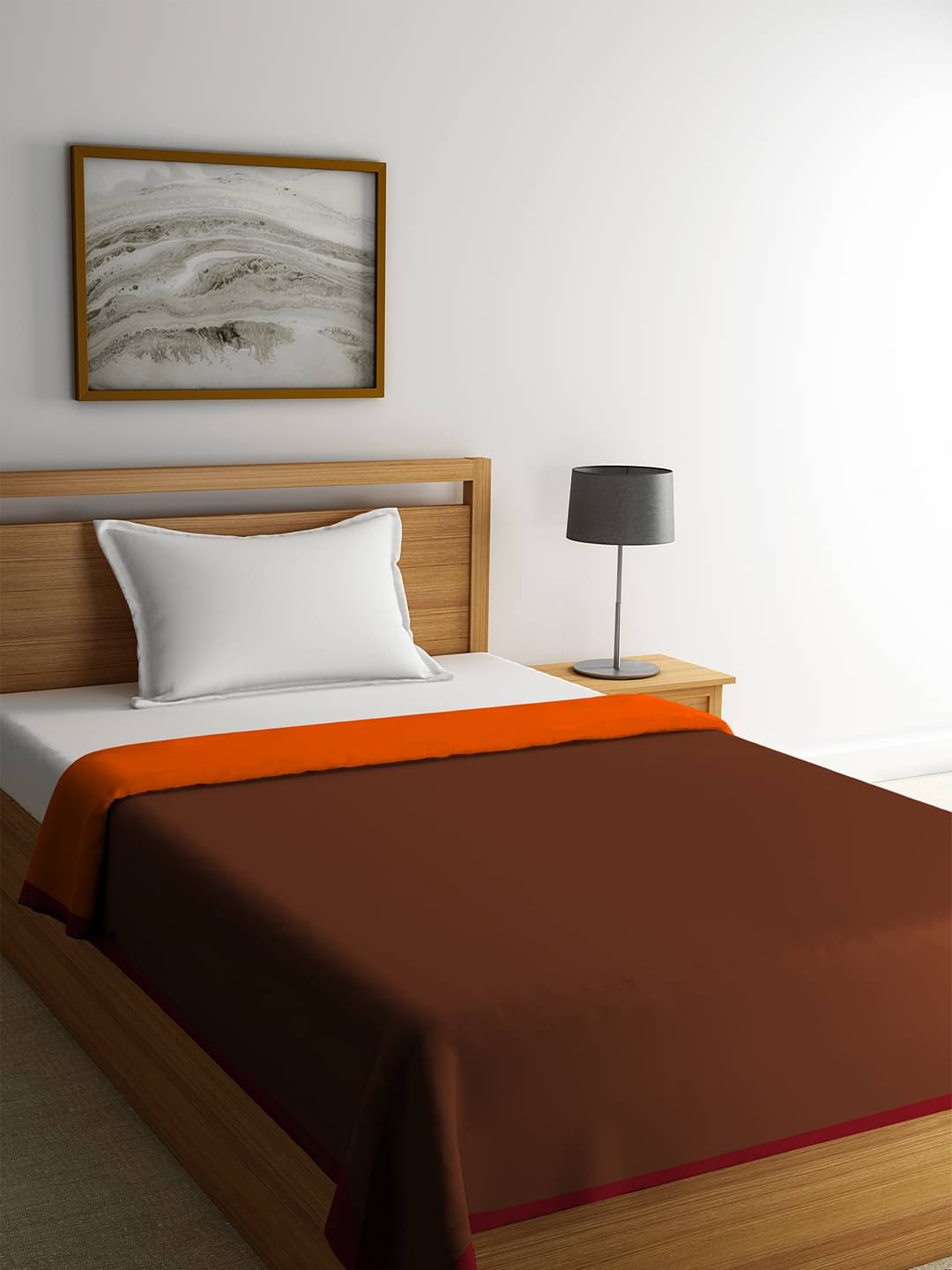     			Romee Poly Cotton Solid Single Bed Dohar - ( )
