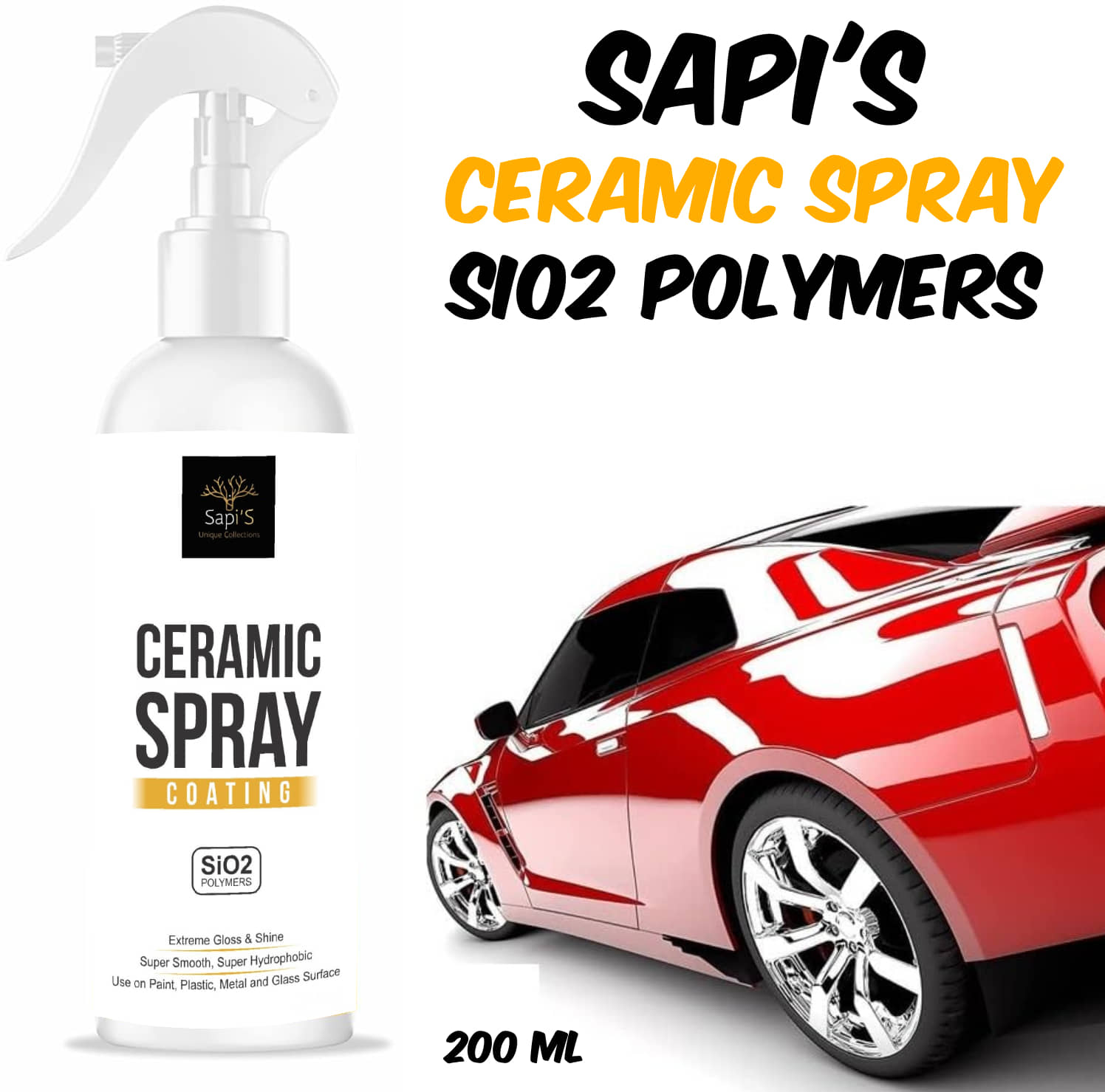 SAPI'S - Finishing Metal Polish For All Cars & Motorbikes ( Pack of 1 )