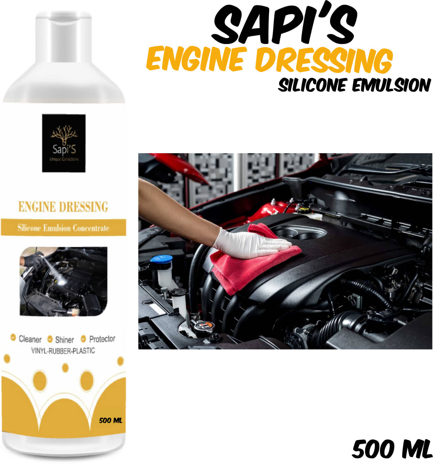 SAPI'S - Finishing Metal Polish For All Cars & Motorbikes ( Pack of 1 )