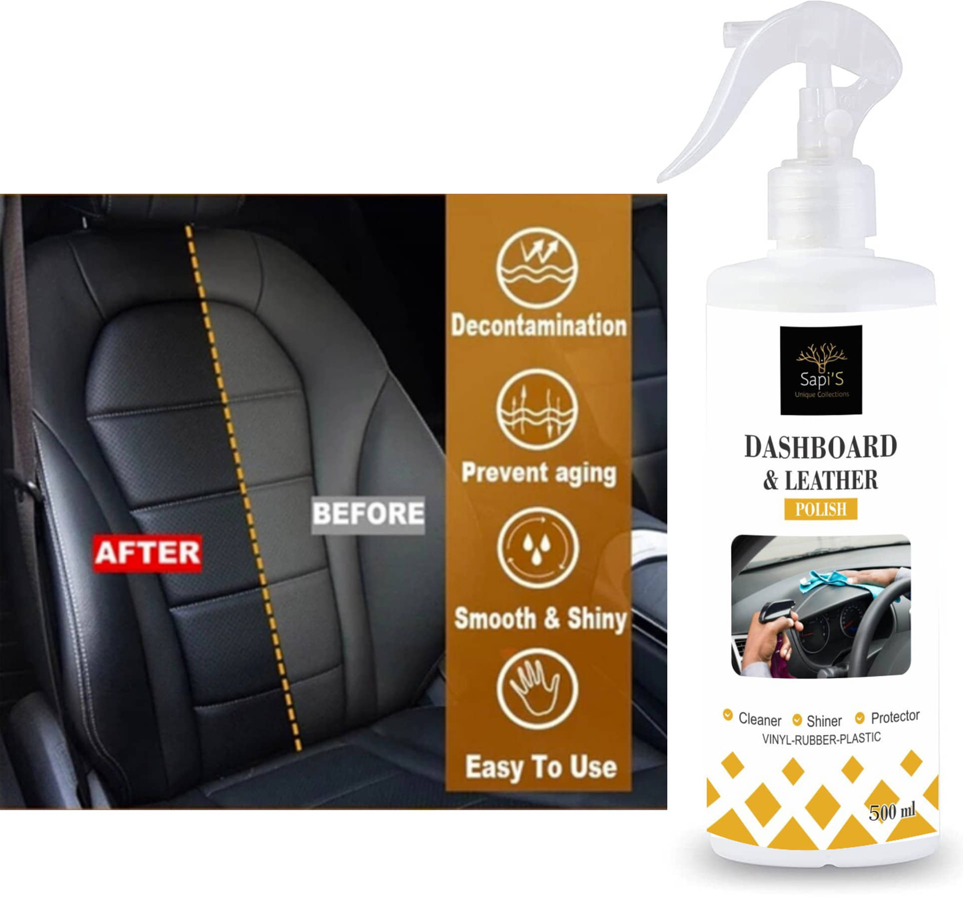 SAPI'S - Finishing Metal Polish For All Cars ( Pack of 1 )