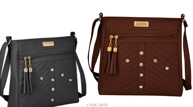     			THE MONIANA CEPAT Sling Bag PU Set of 1 ( Mustard )