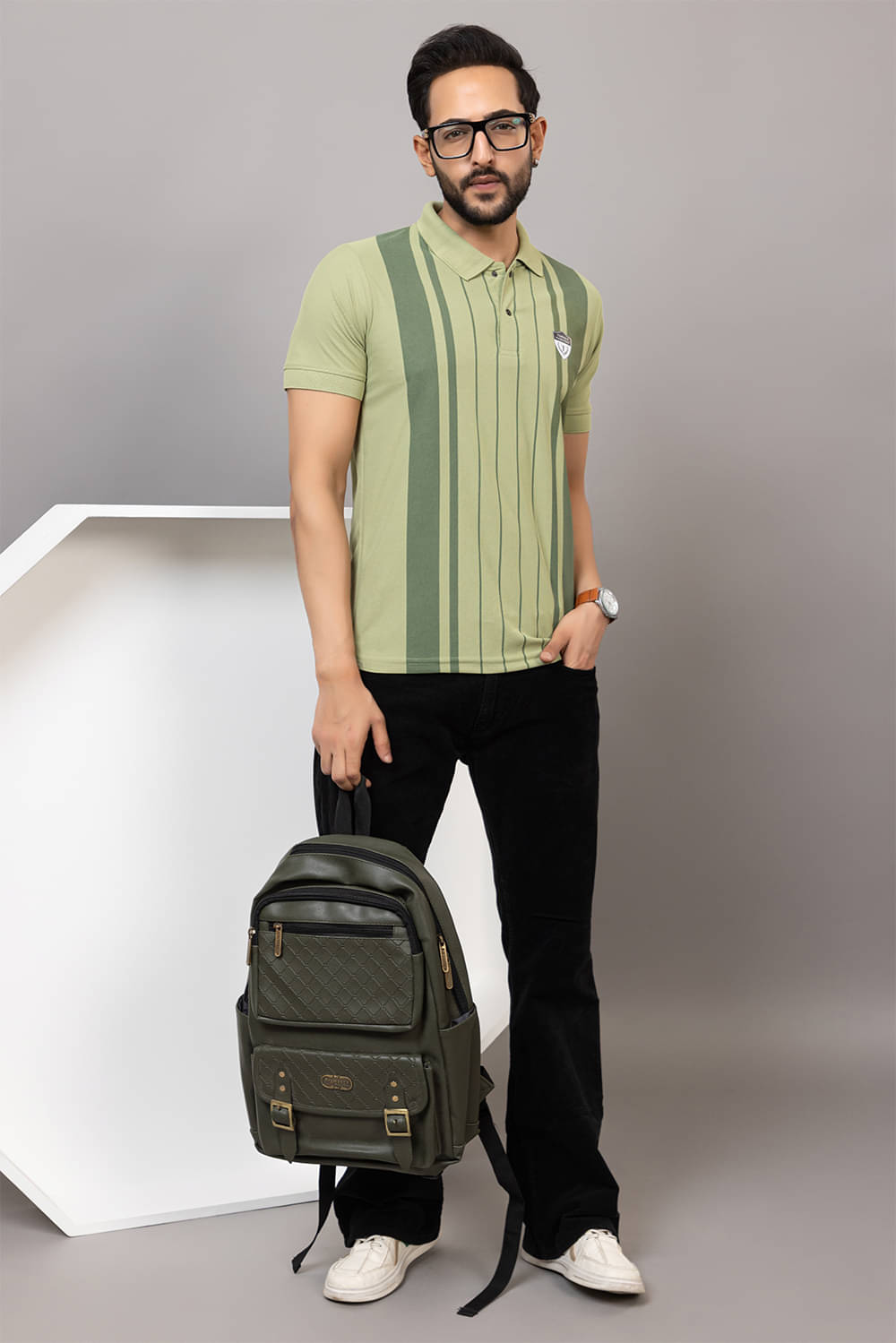 TOROLY Men Cotton Blend Regular Fit Colorblock T-Shirt ( Lime Green ) TOROLY Men Cotton Blend Regular Fit Colorblock T-Shirt ( Lime Green )