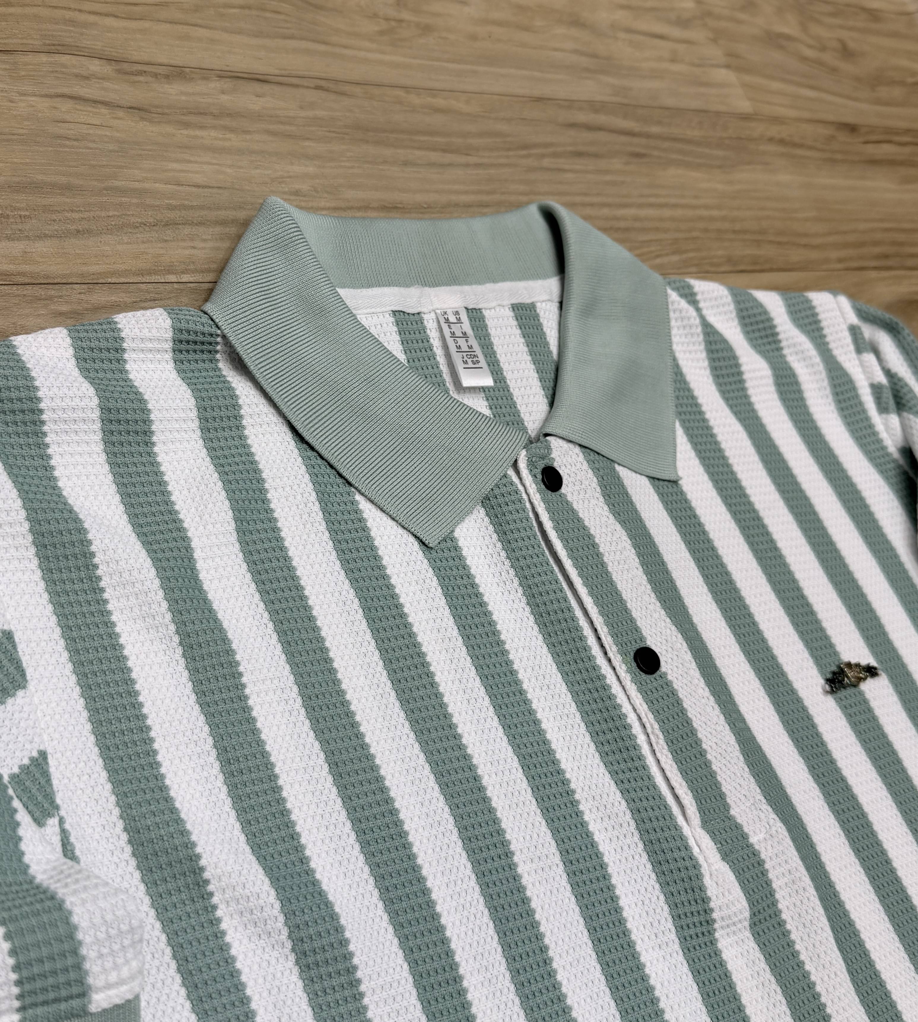 TOROLY Men Cotton Blend Regular Fit Colorblock T-Shirt ( Mint Green ) TOROLY Men Cotton Blend Regular Fit Colorblock T-Shirt ( Mint Green )