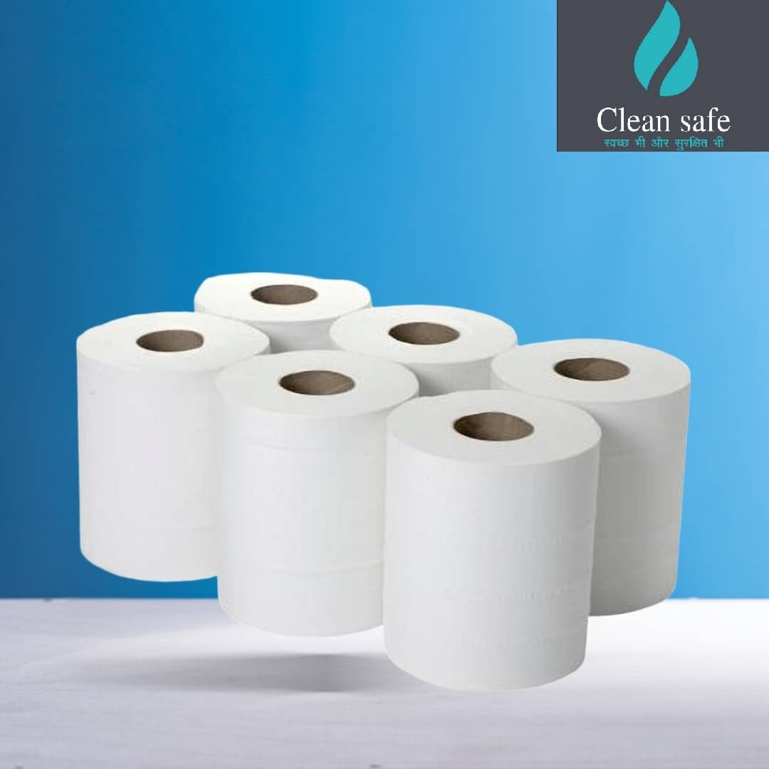     			Toilet Tissue Paper Roll ( pack of 6) 3ply
