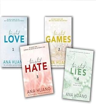 Twisted 4 book set combo LOVE & GAME & HATE & LISE ( Paperback, English) Twisted 4 book set combo LOVE & GAME & HATE & LISE ( Paperback, English)