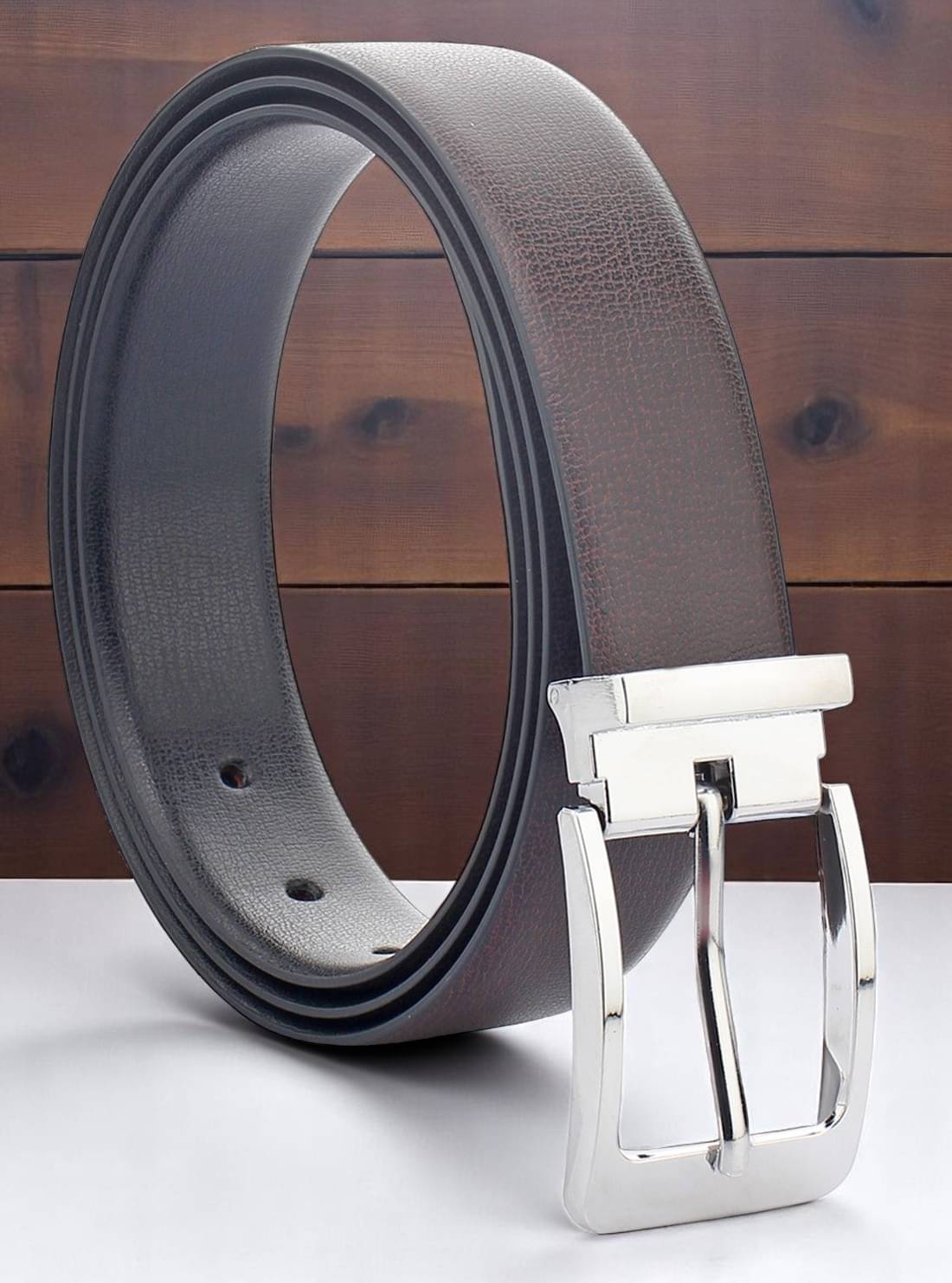 WARCKS - Brown PU Men's Reversible Belt ( Pack of 1 )     			WARCKS - Brown PU Men's Reversible Belt ( Pack of 1 )