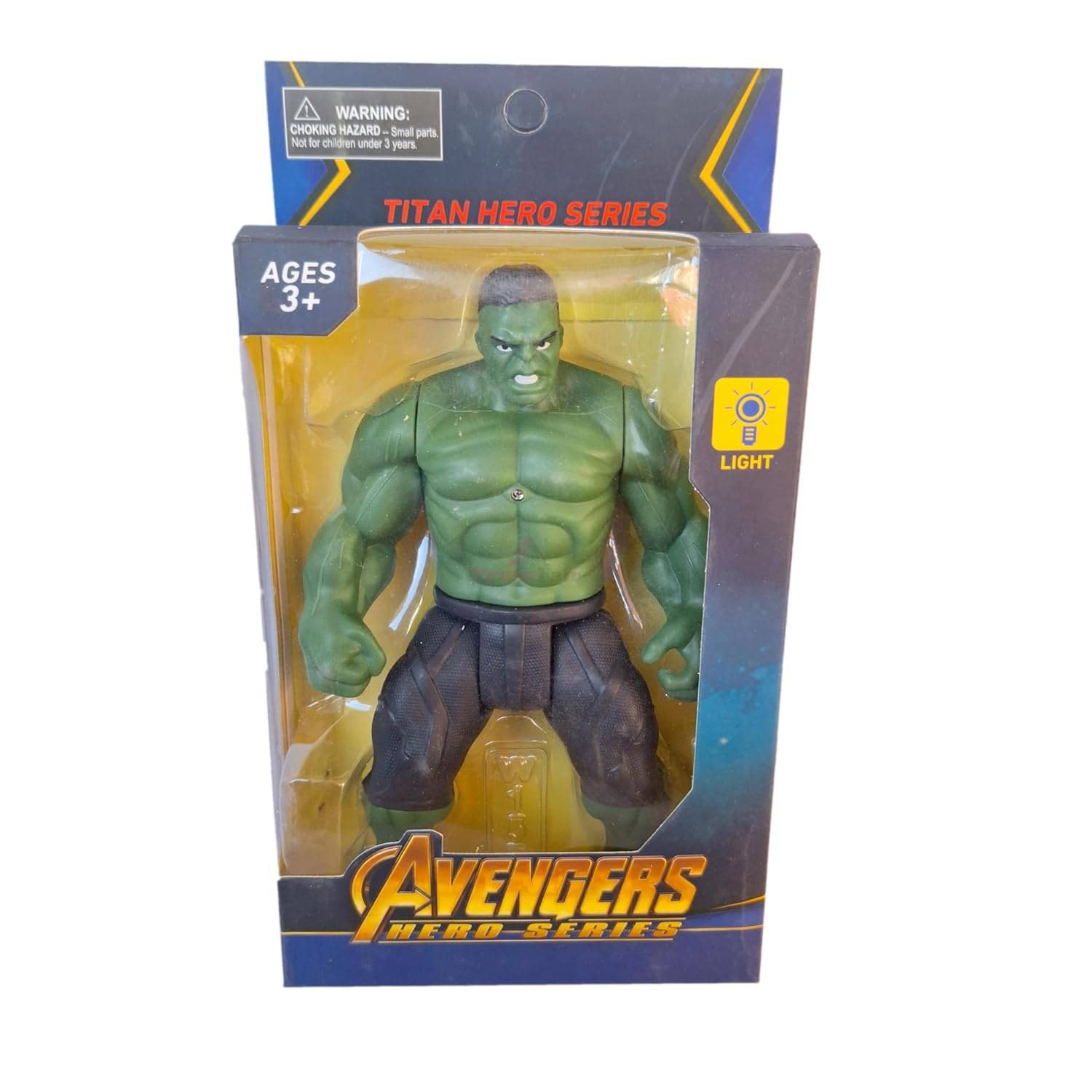     			Action Figures Set, 7-Inch Scale Super Hero Toys, Figures with Accessories, Ages 4 and Up Super Hero Toys, Toys for Boys and Girls (Hulk)