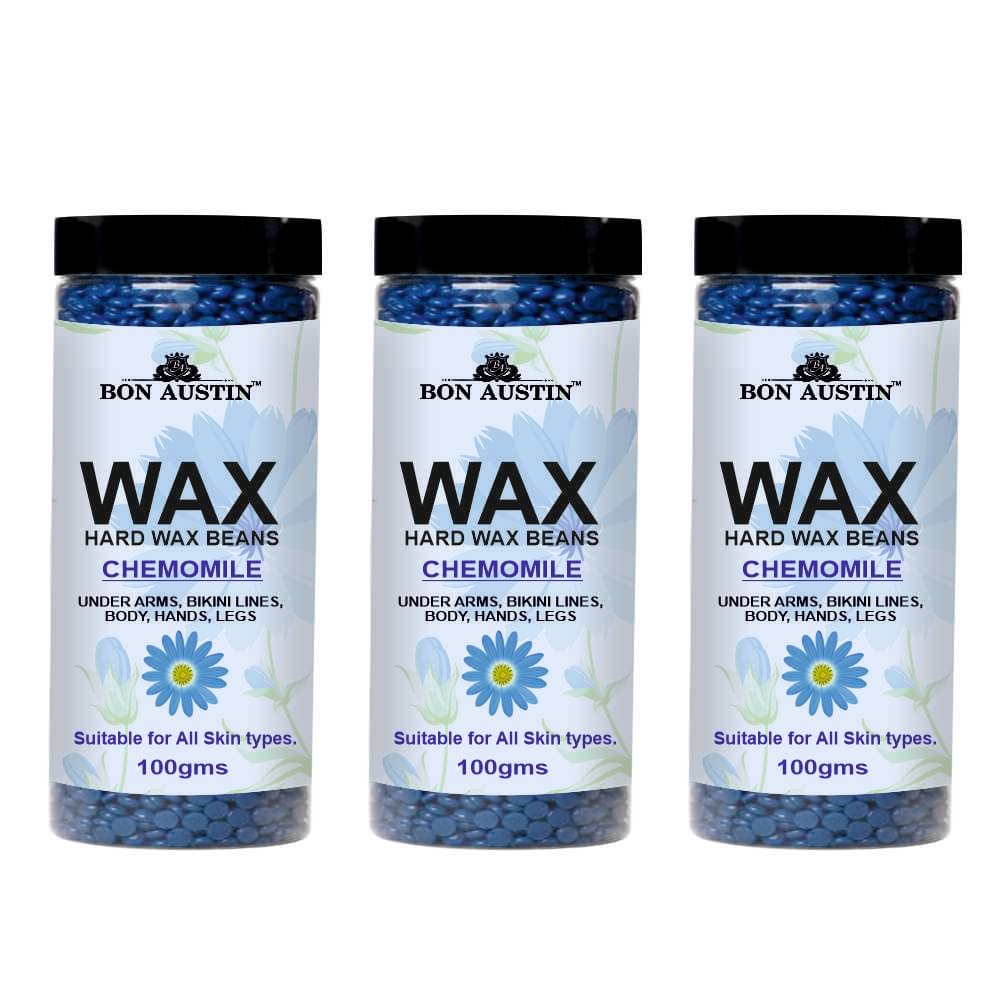     			Bon Austin Hard Wax Beans 100g Pack of 3 Waxing Kit 100 g Pack of 3