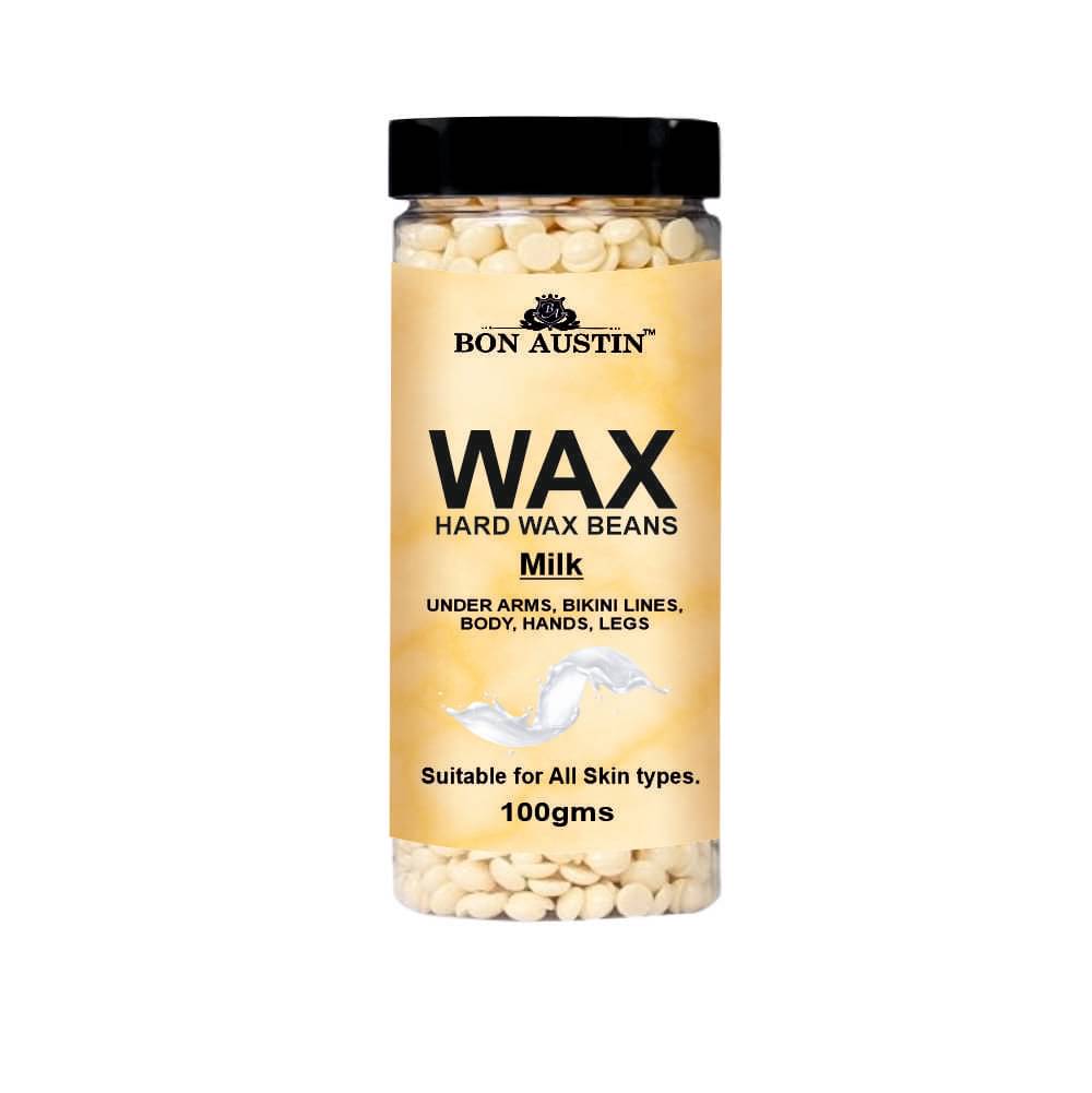 Bon Austin Hard Wax Beans 100g Pack of 1 Waxing Kit 100 g Bon Austin Hard Wax Beans 100g Pack of 1 Waxing Kit 100 g