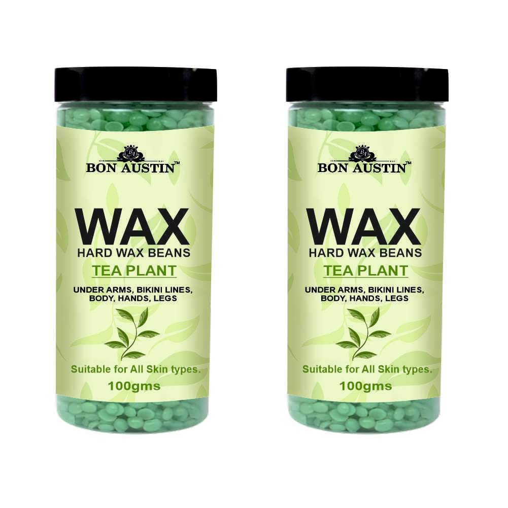 Bon Austin Hard Wax Beans 100g Pack of 2 Waxing Kit 100 g Pack of 2     			Bon Austin Hard Wax Beans 100g Pack of 2 Waxing Kit 100 g Pack of 2