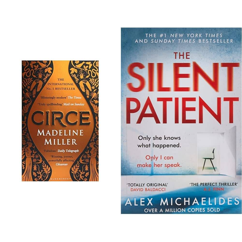 Circe & The Silent Patient By Madeline Miller & Alex Michaelides Circe & The Silent Patient By Madeline Miller & Alex Michaelides