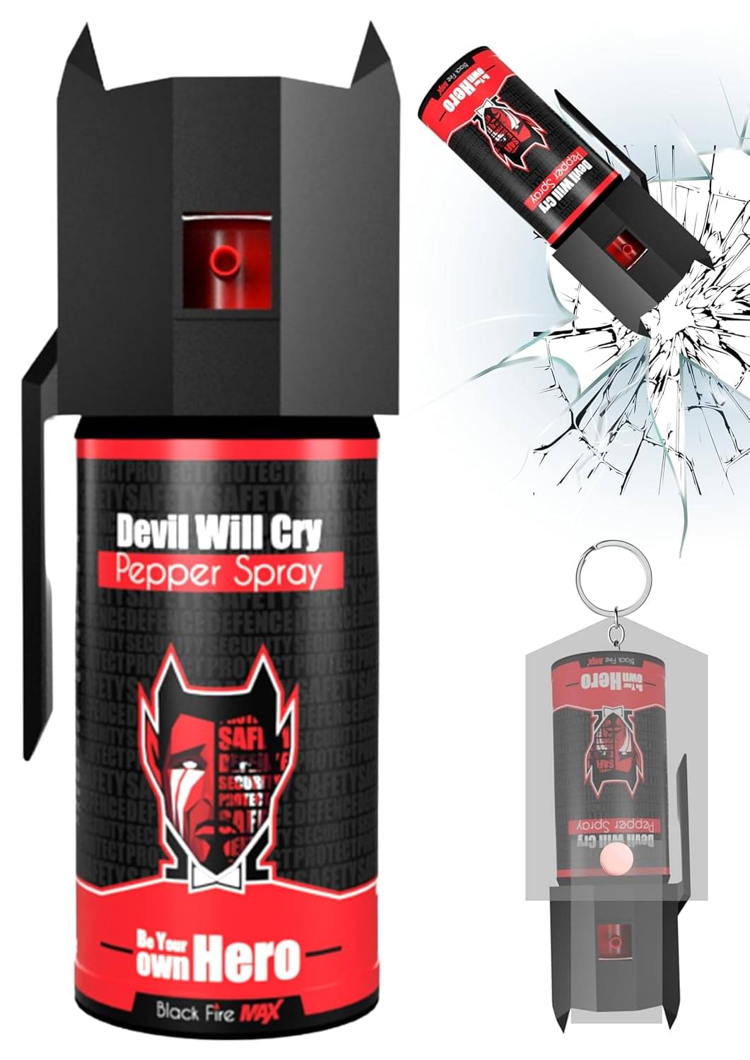     			DEVIL WILL CRY Safety Bear Protection Spray ( Pack of 1 )