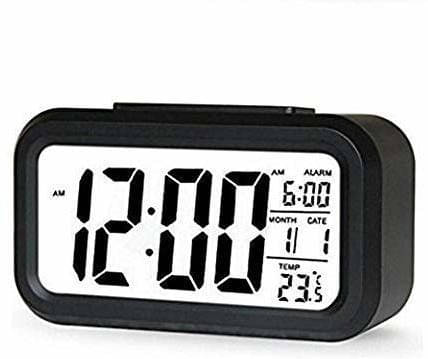     			FITAZA Digital Plastic Rectangular Table Clock - Pack of 1