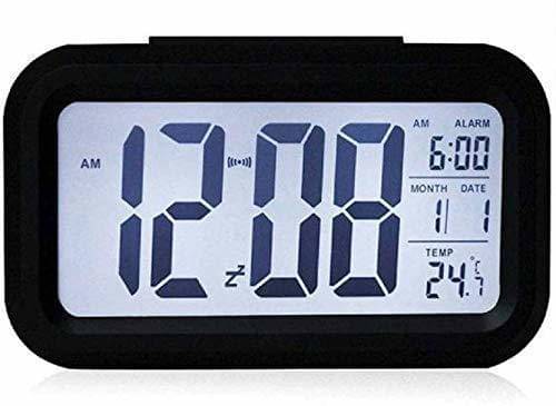     			FITAZA Digital Plastic Rectangular Table Clock - Pack of 1