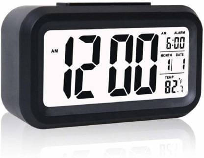     			FITAZA Digital Plastic Rectangular Table Clock - Pack of 1