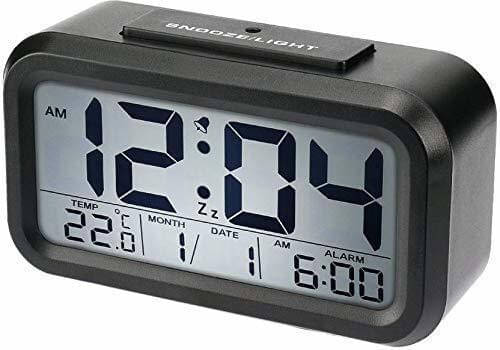     			FITAZA Digital Plastic Rectangular Table Clock - Pack of 1