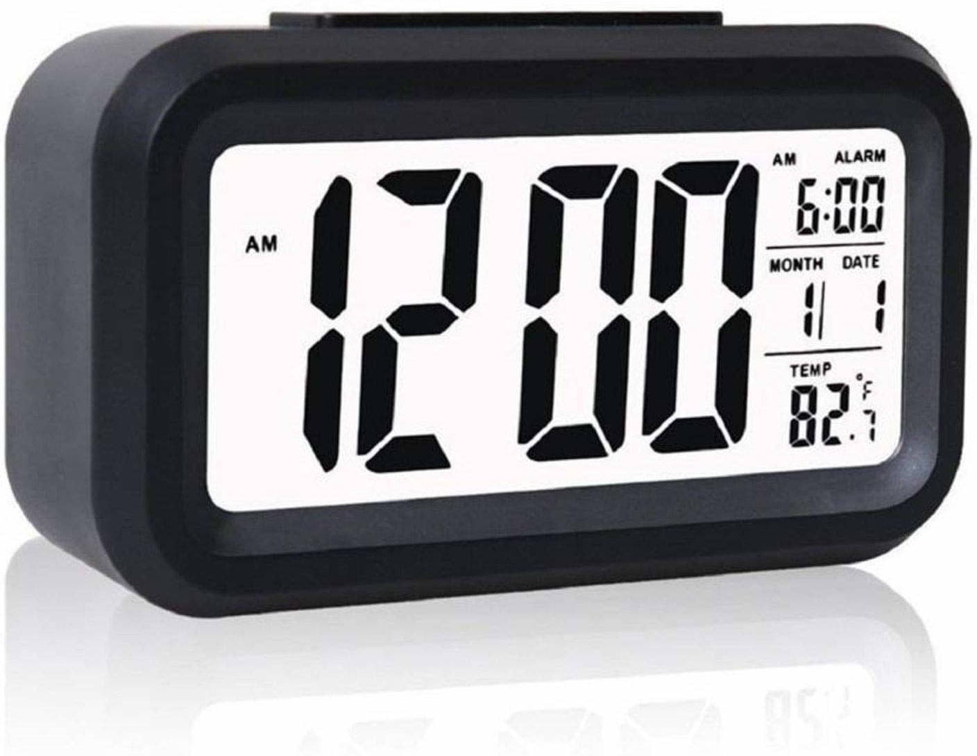    			FIVANIO Digital Plastic Rectangular Table Clock - Pack of 1
