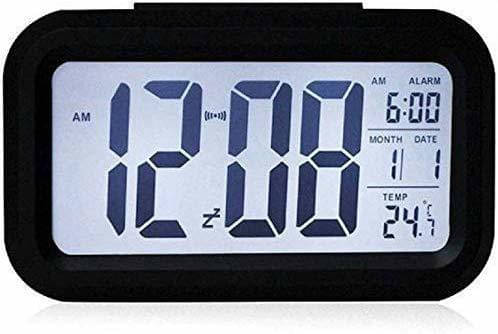     			FIVANIO Digital Plastic Rectangular Table Clock - Pack of 1