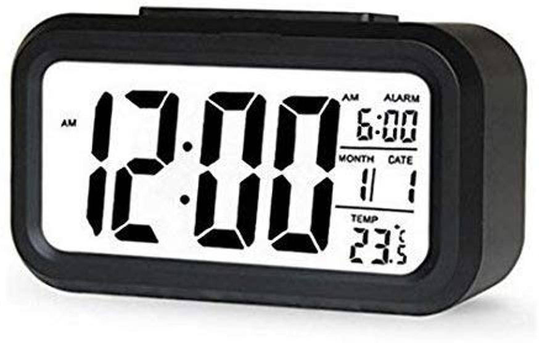     			FIVANIO Digital Plastic Rectangular Table Clock - Pack of 1