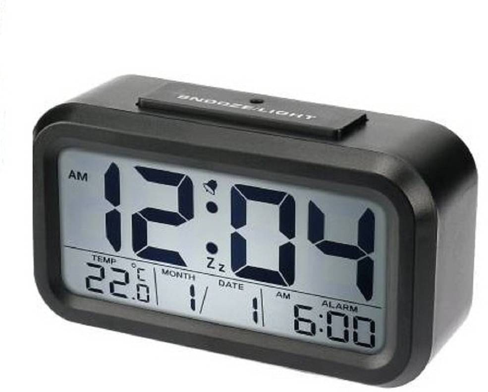     			FIVANIO Digital Plastic Rectangular Table Clock - Pack of 1