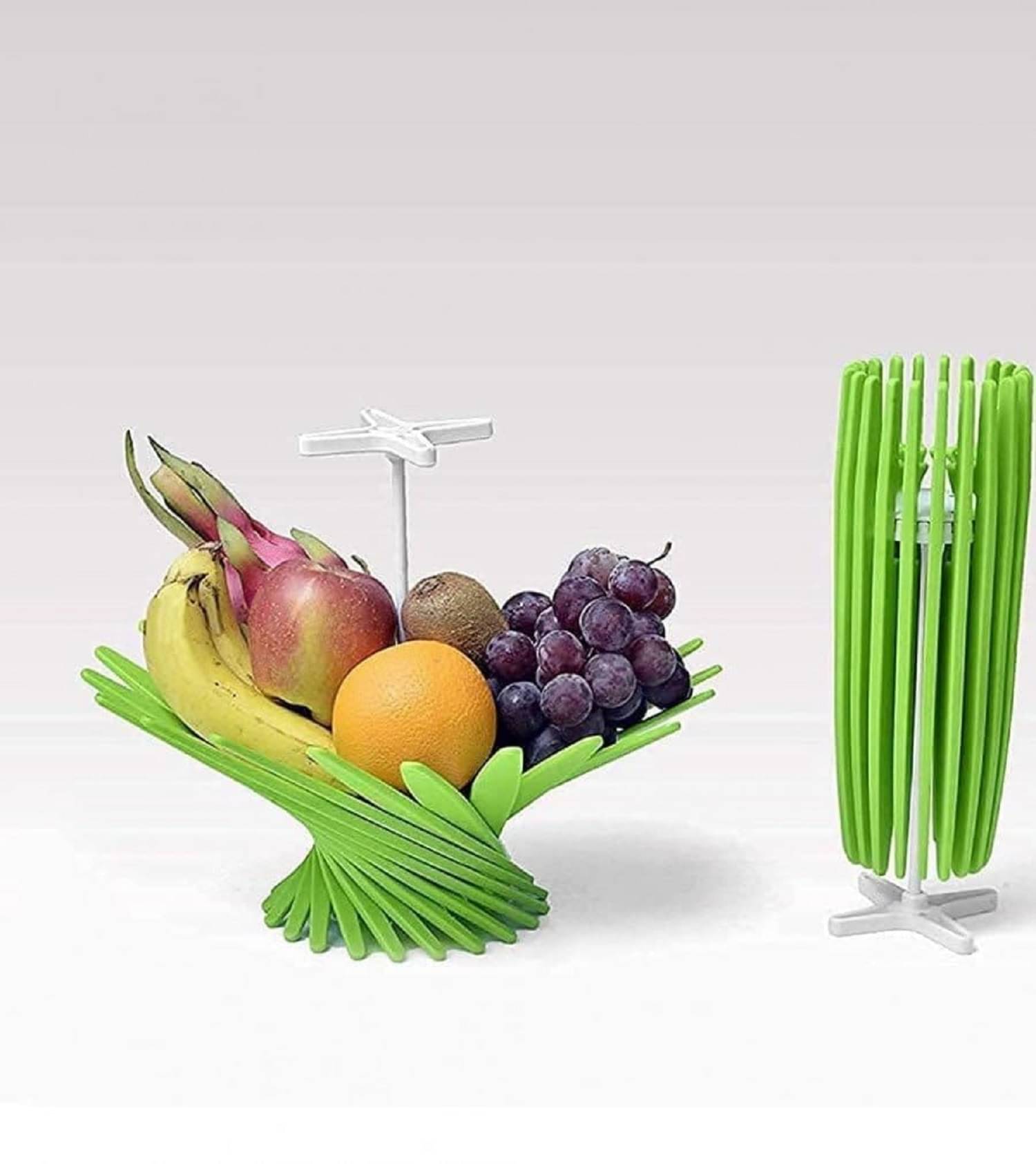     			GLOWELL Multicolor Plastic Fruit & Vegetable Trolley ( Pack of 1 )