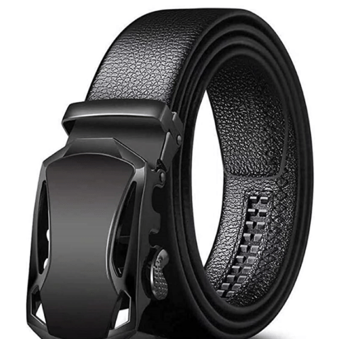 HRFSTAR - Black Faux Leather Men's Casual Belt ( Pack of 1 )     			HRFSTAR - Black Faux Leather Men's Casual Belt ( Pack of 1 )