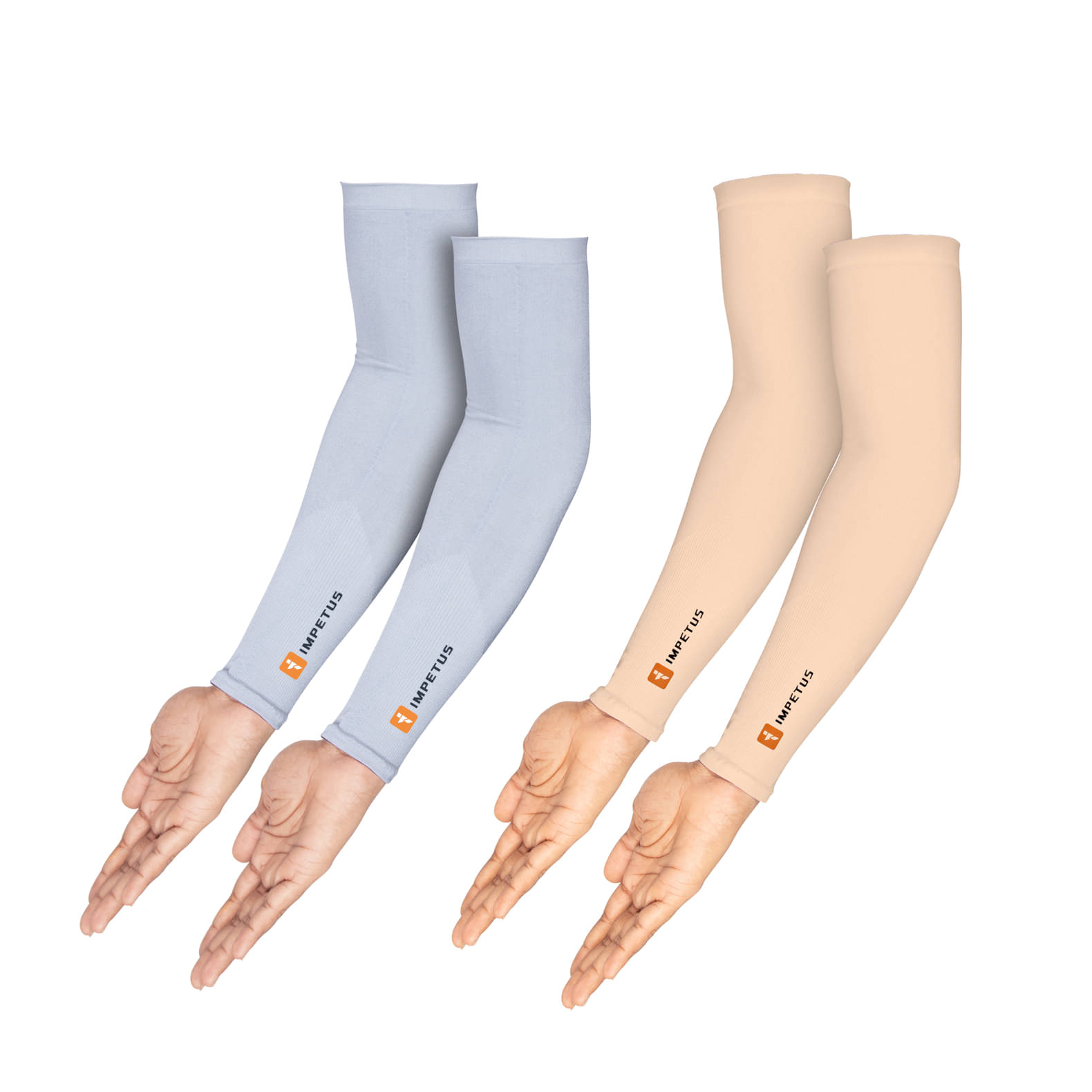     			Impetus Multicolor Solid Riding Sleeves ( Set of 2 )